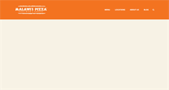 Desktop Screenshot of malawispizza.com